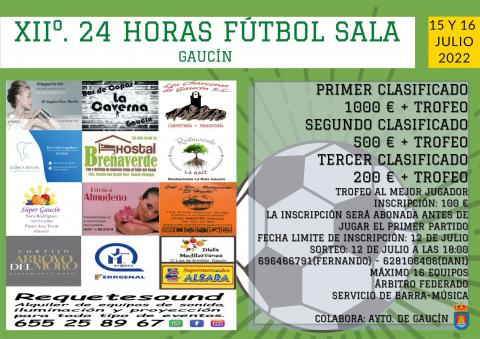 24 HORAS FÚTBOL SALA GAUCÍN