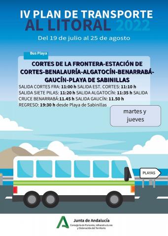 AUTOBÚS A LA PLAYA