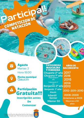 COMPETICIÓN DE NATACIÓN