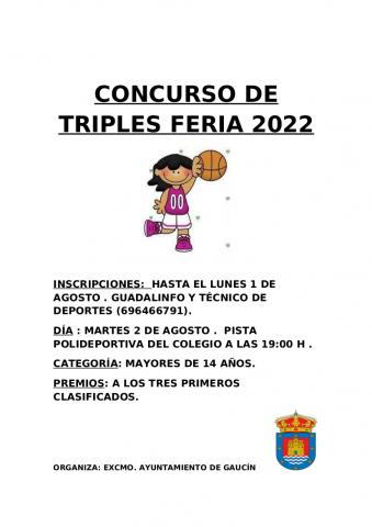 CONCURSO DE TRIPLES
