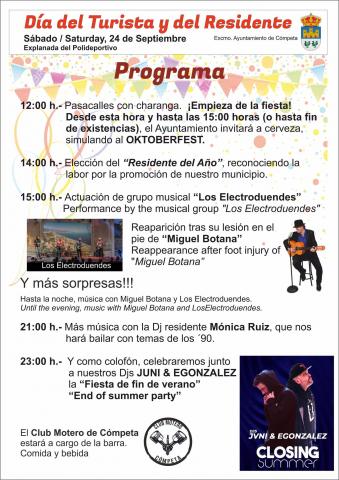DÍA DEL TURISTA Y DEL RESIDENTE