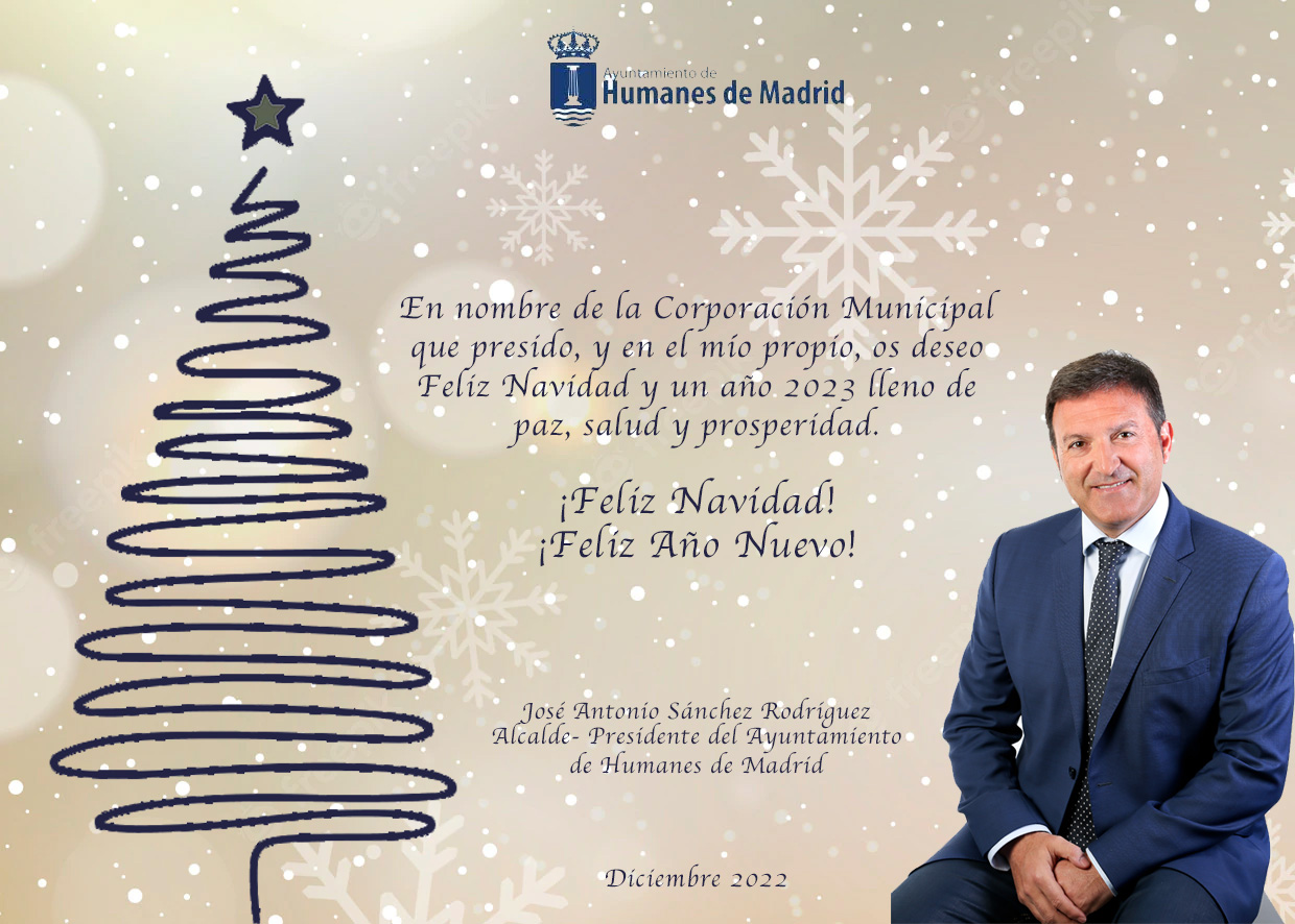 Felicitación de nuestro alcalde José Antonio Sánchez
