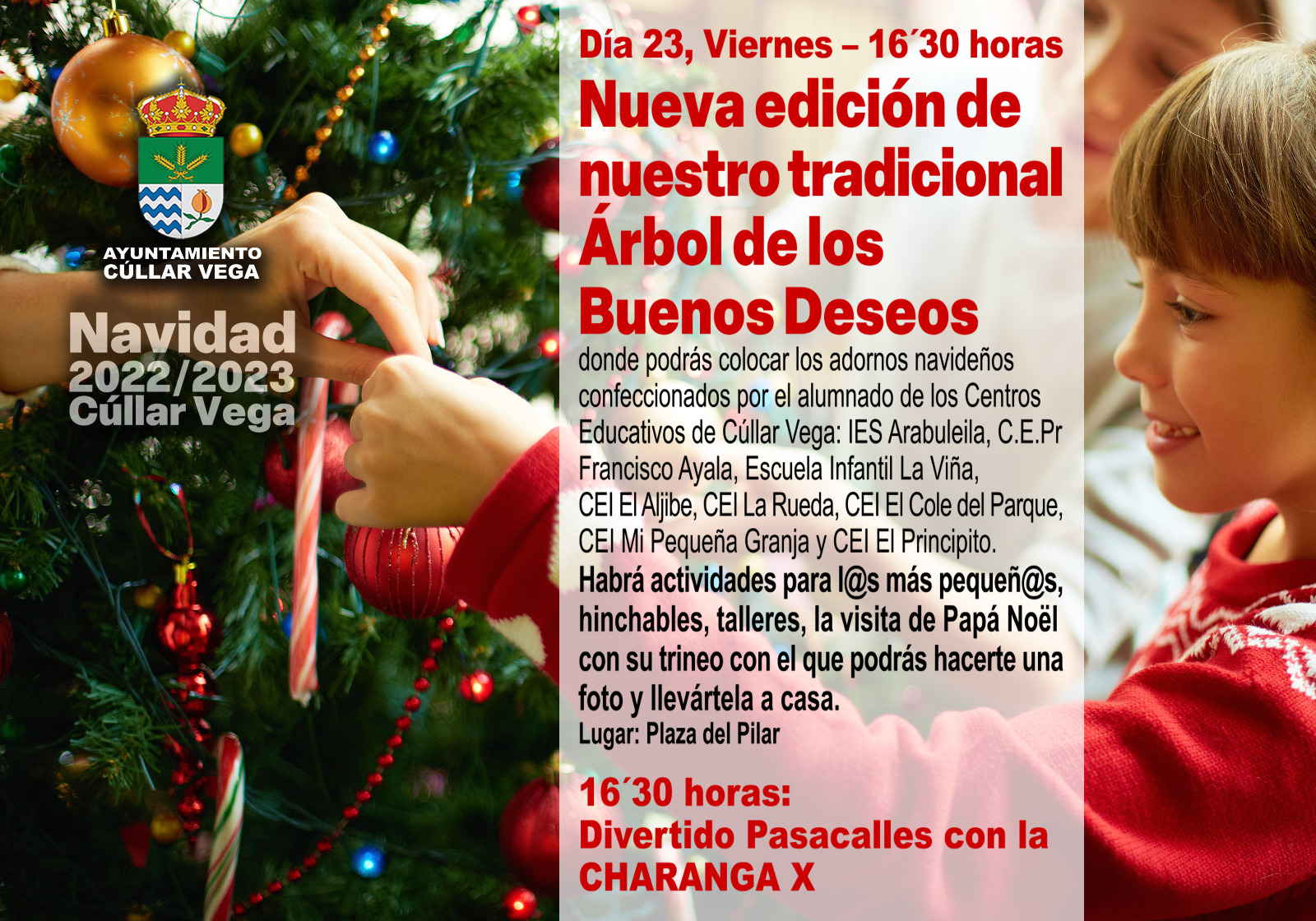 Nueva edición de nuestro tradicional Árbol de los Buenos Deseos