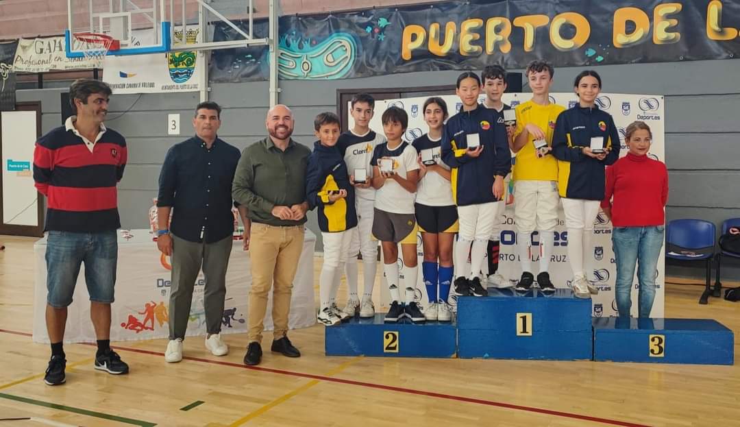 Puerto de la Cruz acoge el campeonato de Canarias de esgrima, con más de 60 tiradores participantes