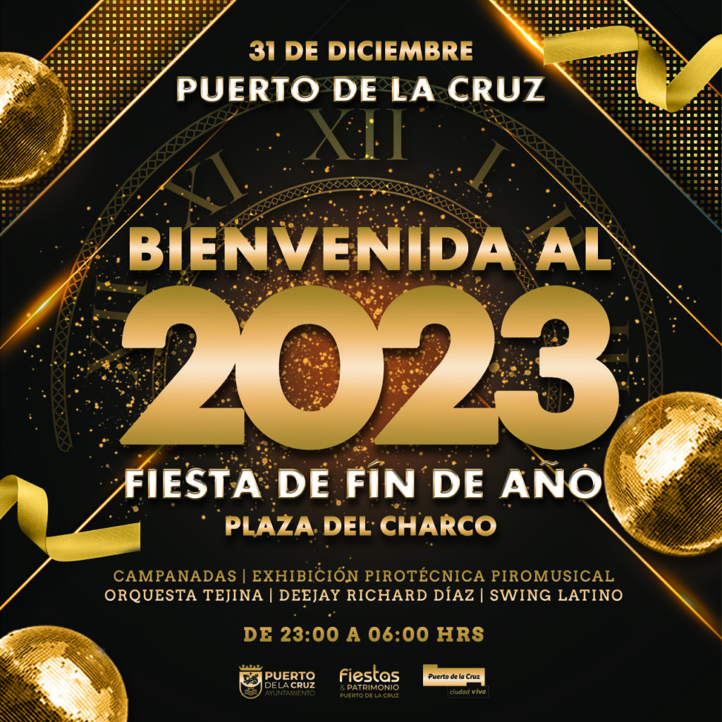Puerto de la Cruz invita a disfrutar de la última noche del año en la plaza del Charco