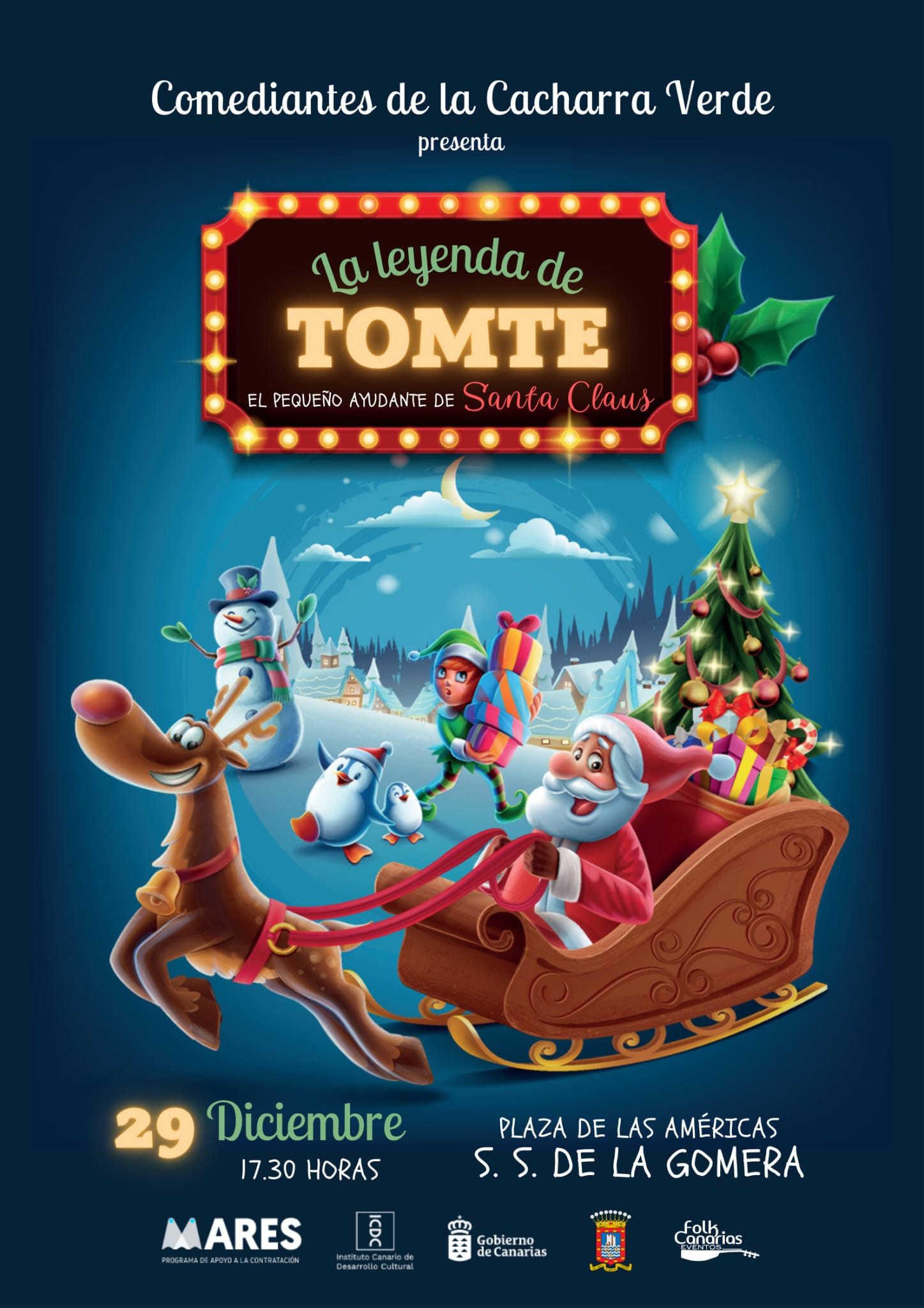 ‘La leyenda de Tomte’ llega este jueves a la capital gomera