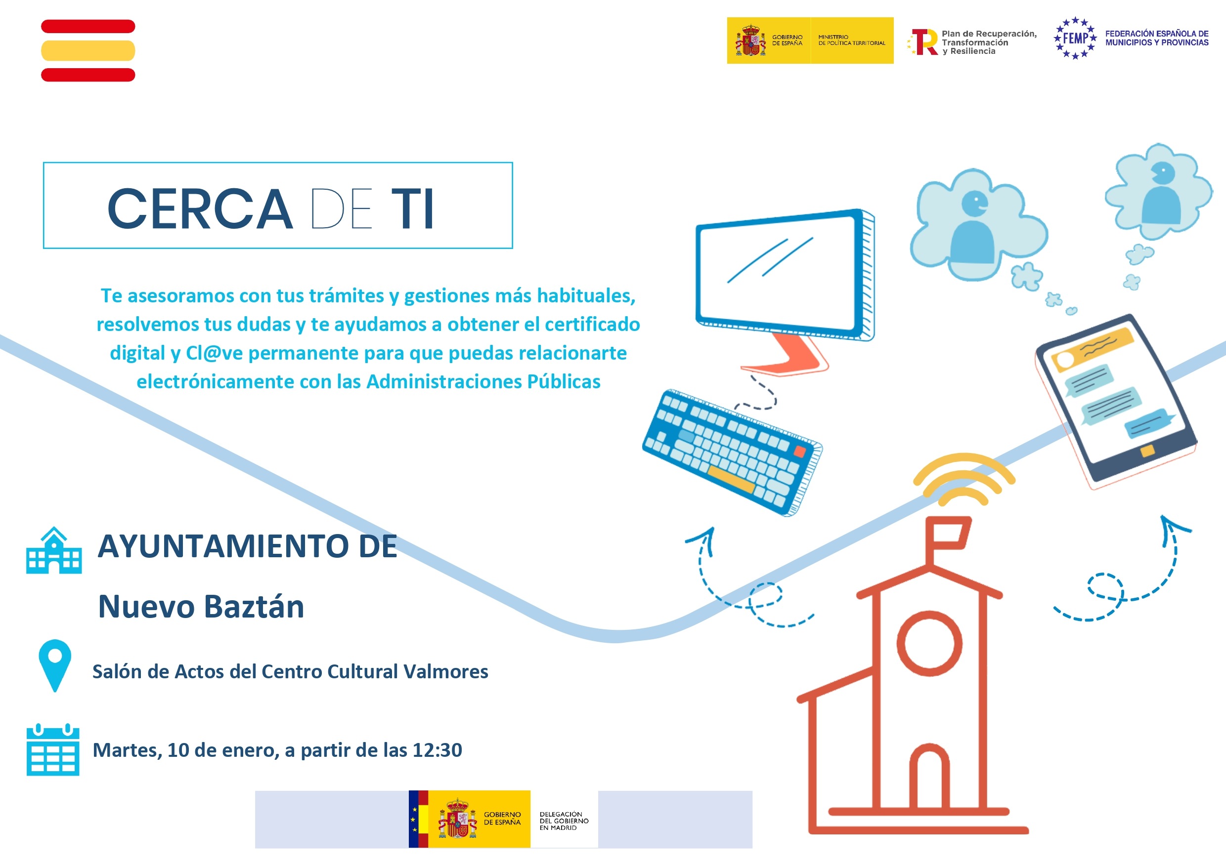 “La Administración cerca de ti” Charla informativa