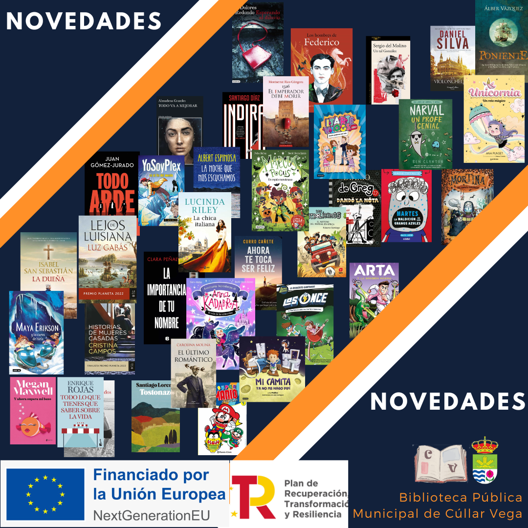 La biblioteca ha incorporado más de un centenar de libros con cargo a los Fondos Next Generation EU