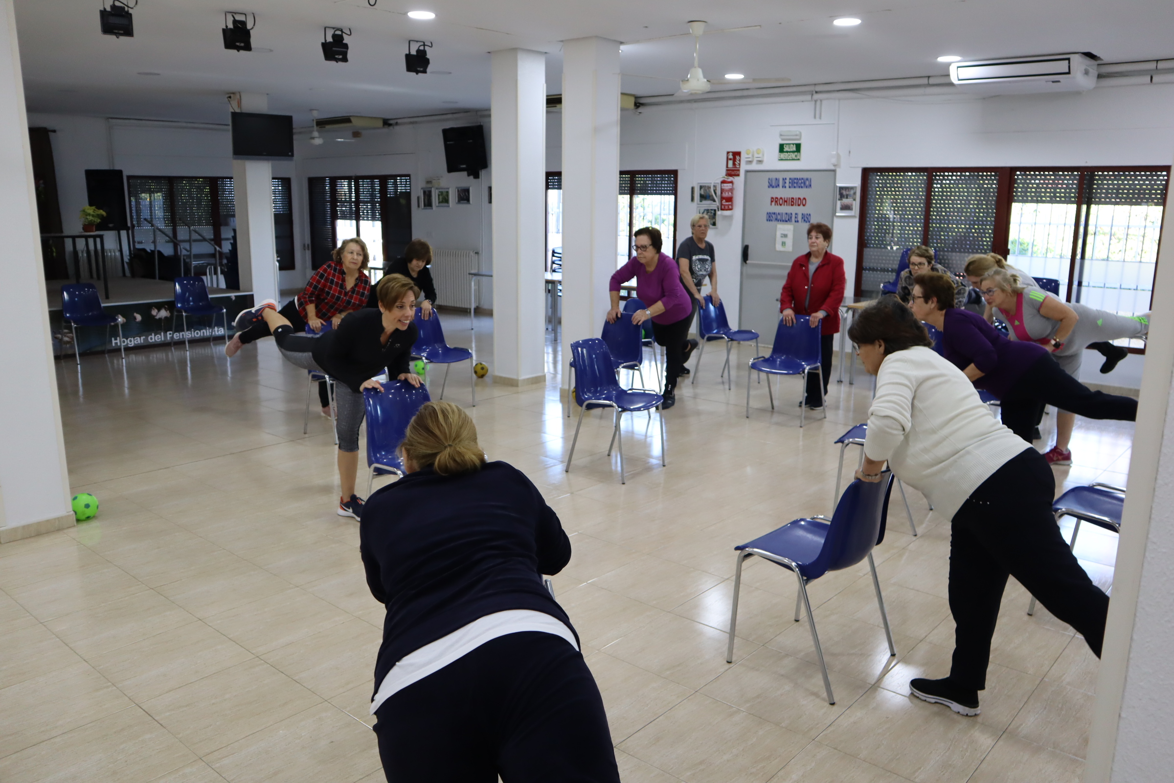 Más de 400 mayores participan en las actividades programadas en los hogares de San Pedro del Pinatar y Lo Pagán