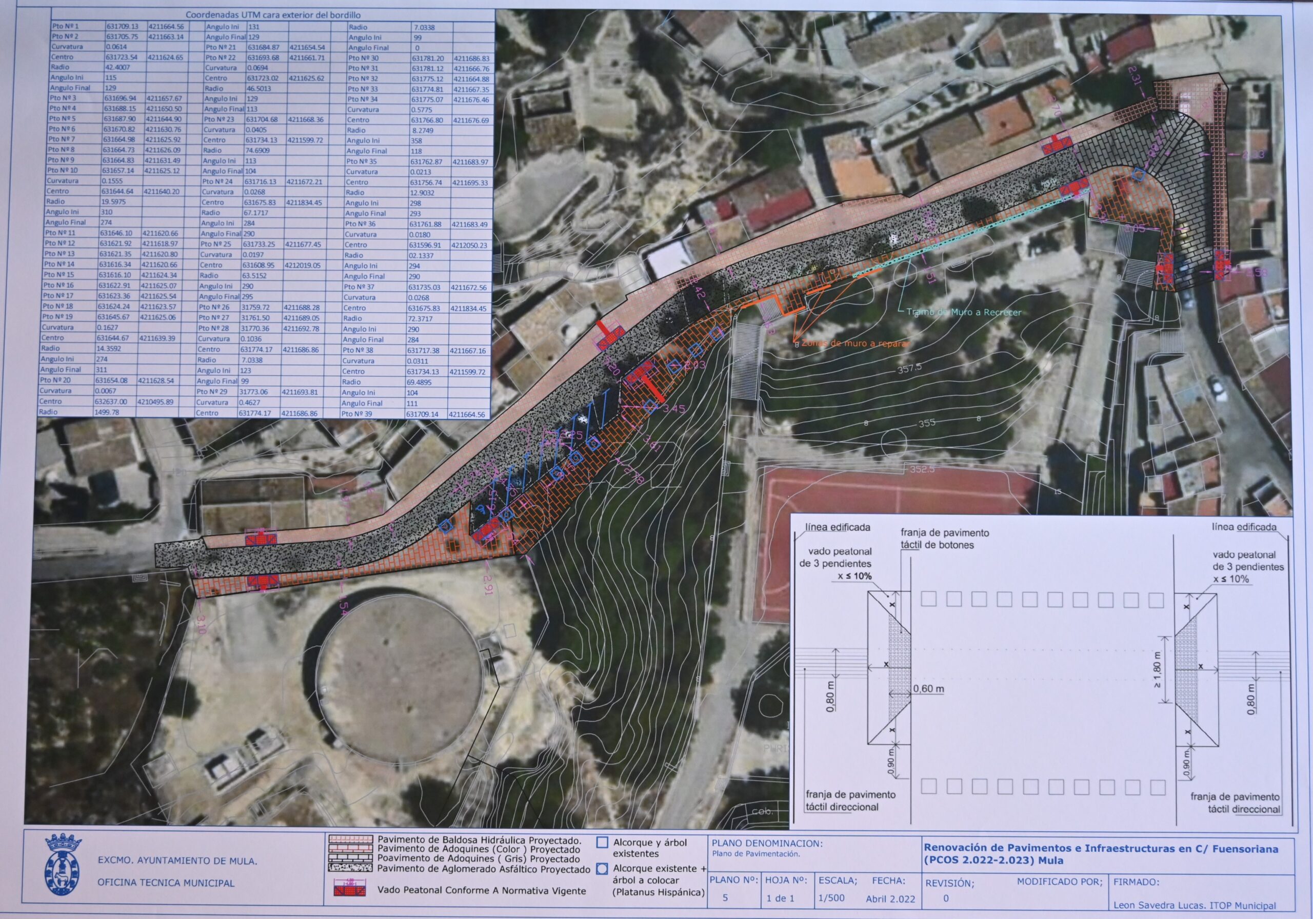 OBRAS PÚBLICAS| El Ayuntamiento de Mula renueva la calle Fuensoriana