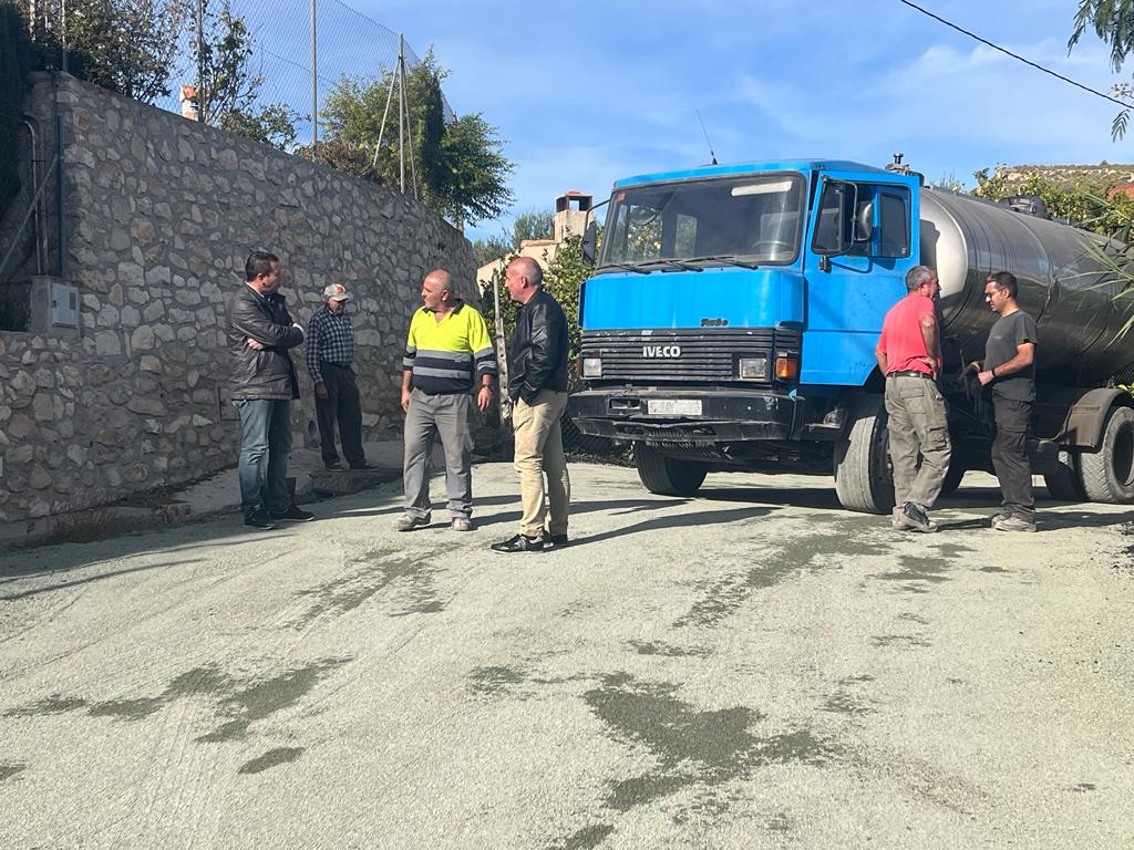 OBRAS PÚBLICAS|El Ayuntamiento de Mula sigue mejorando los caminos rurales