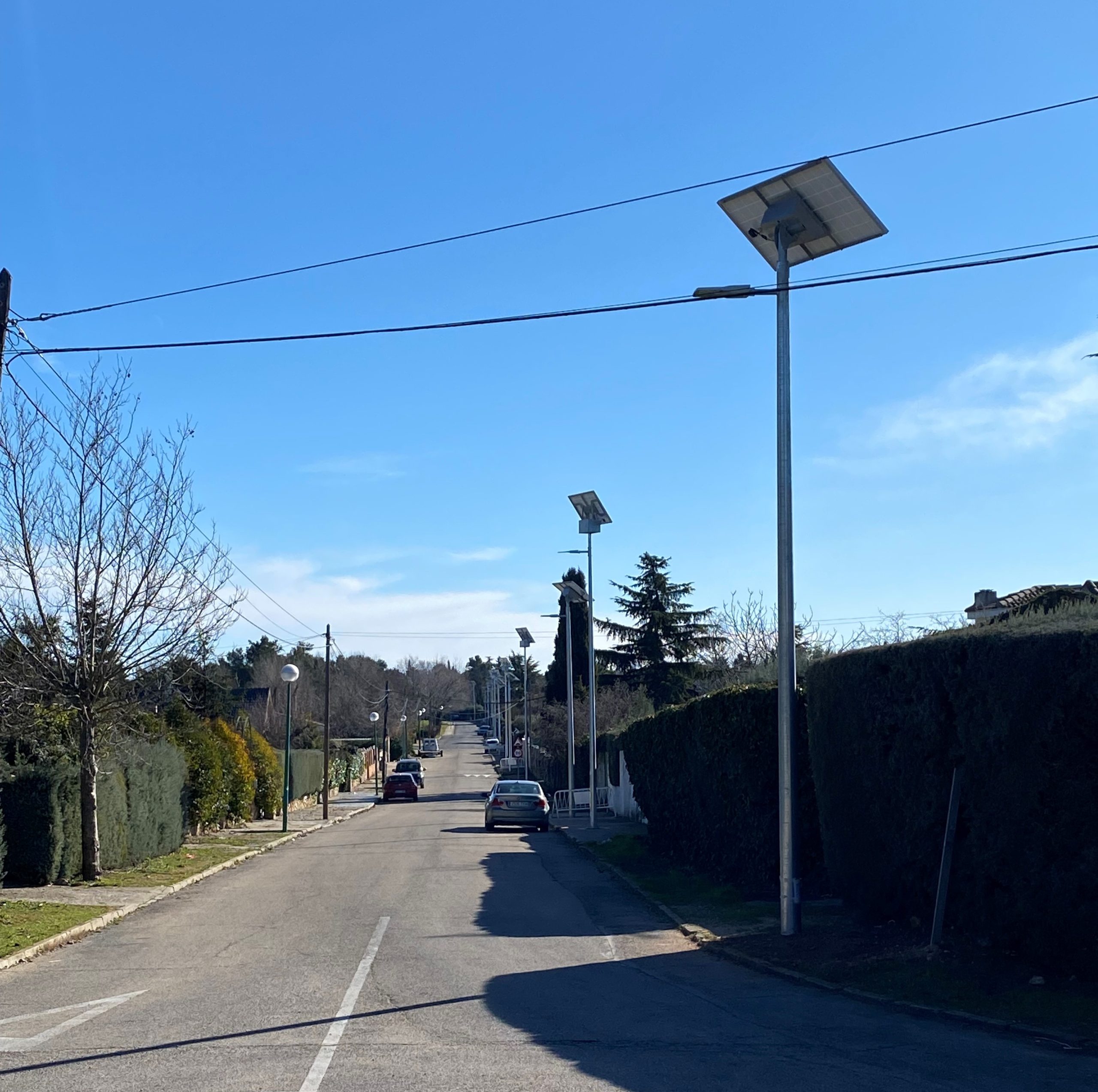 Obras de sustitución del Alumbrado Público de Las Villas