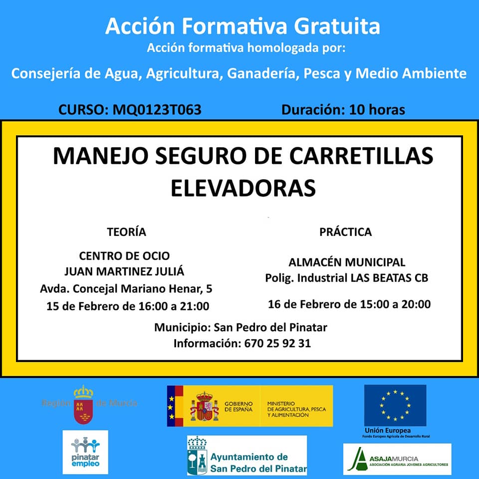 CURSO DE CARRETILLA ELEVADORA