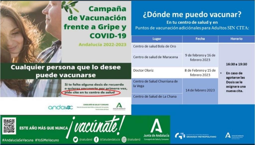 Campaña de Vacunación frente a Gripe y Covid-19
