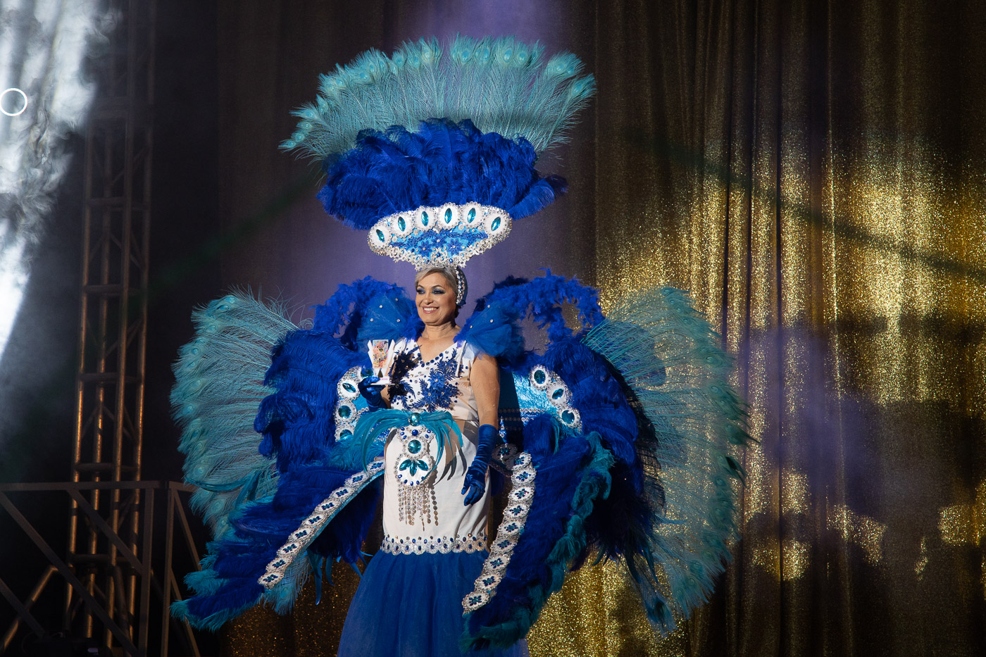 Cándida Rodríguez Padrón, Reina de los Mayores del Carnaval de San Sebastián de La Gomera 2023