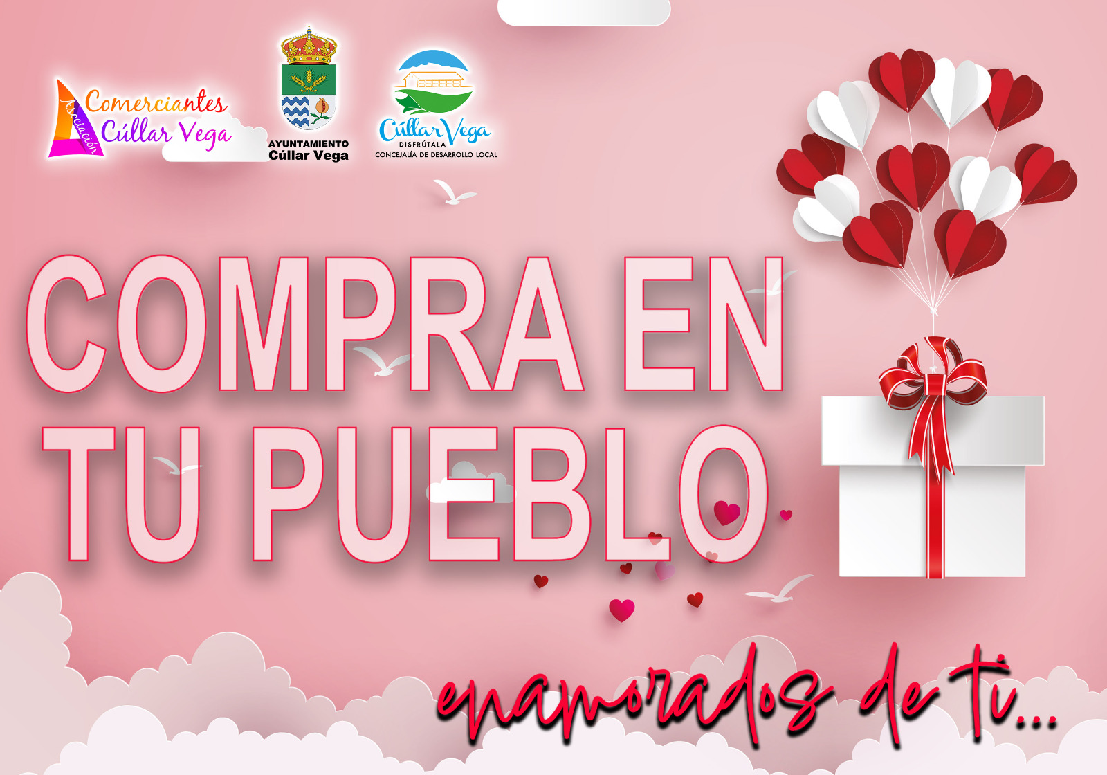 Compra en tu pueblo, enamorados de tí….