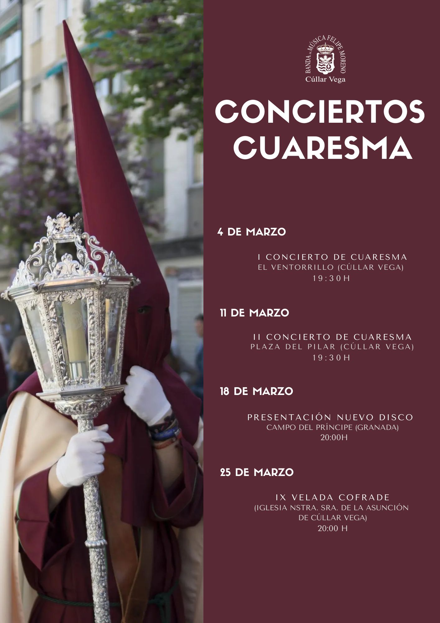 Conciertos de Cuaresma en Cúllar Vega