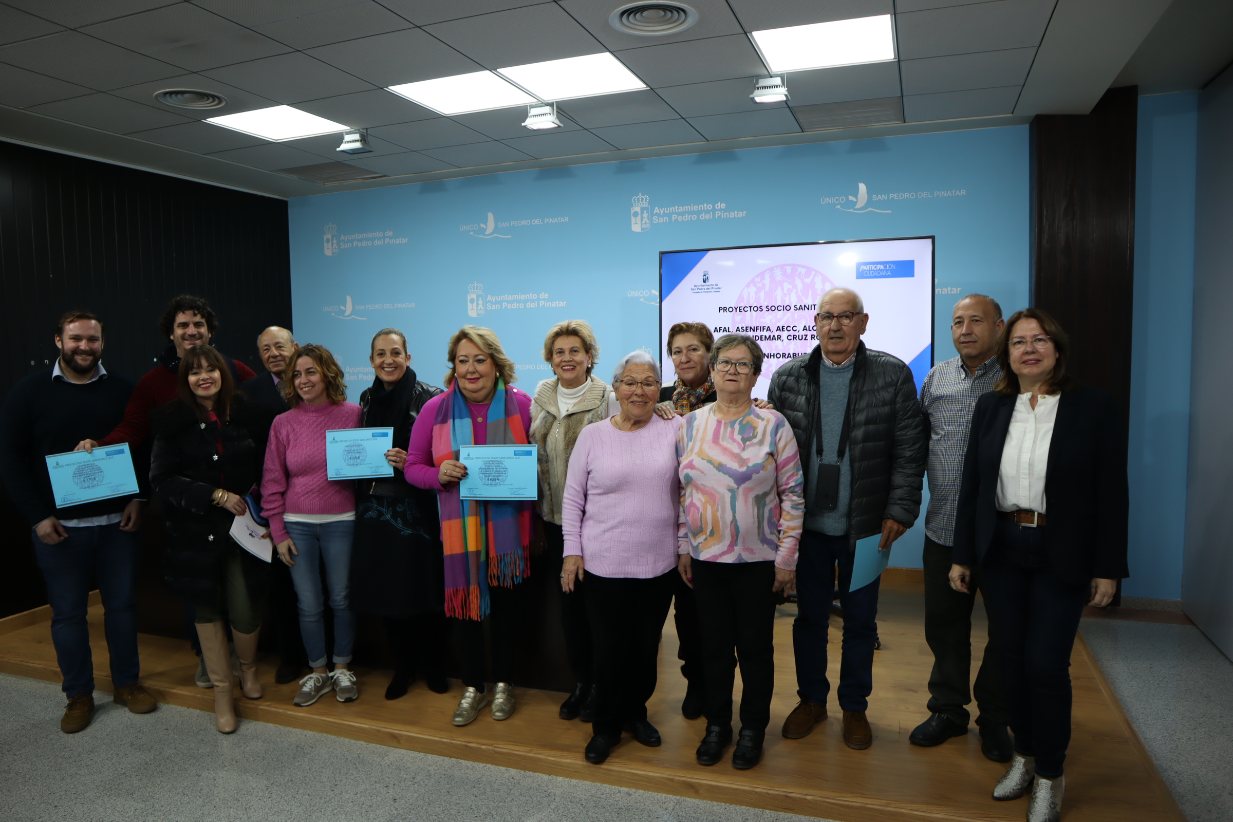 El Ayuntamiento destina 27.000 euros a proyectos asociativos de interés sociosanitario