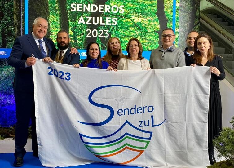 La Senda de los Tarays y el Camino Entre Molinos Salineros obtienen el reconocimiento “Sendero Azul”