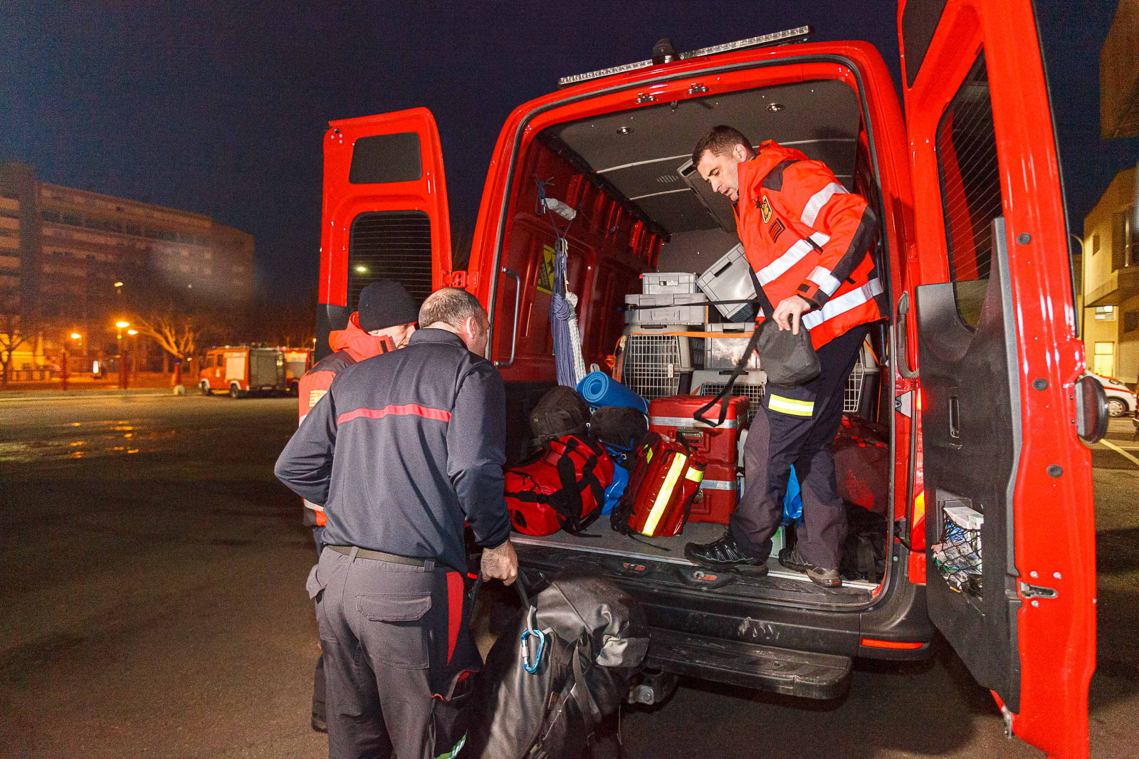 Los Bomberos de Zaragoza se desplazan a Turquía para ayudar en los terremotos. Noticia. Ayuntamiento de Zaragoza