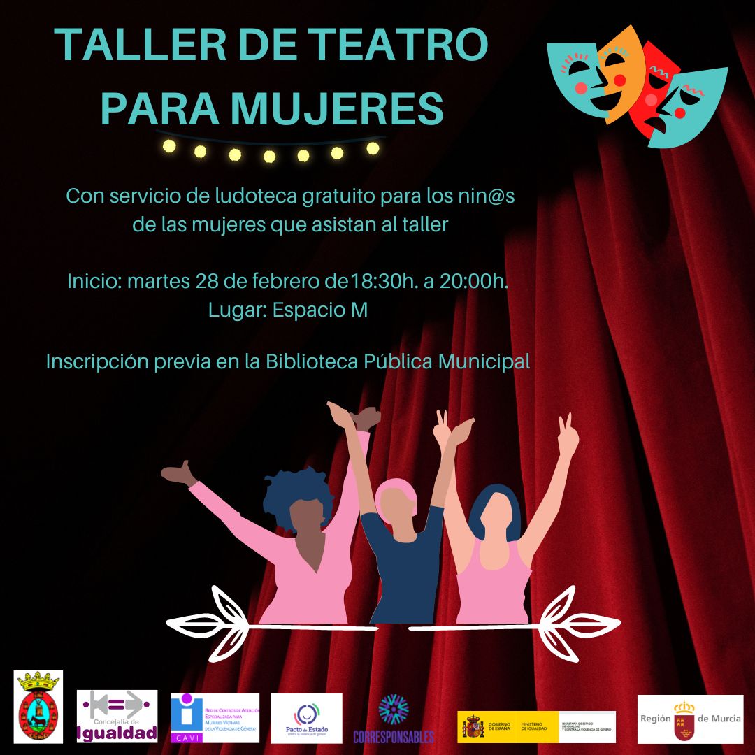 MUJER| Taller de teatro para mujeres - inscripciones abiertas