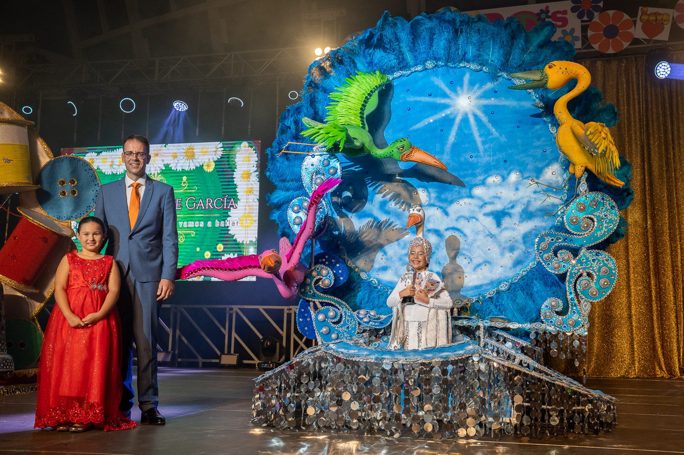 Sofía Clemente García elegida Reina Infantil del Carnaval de San Sebastián de La Gomera 2023