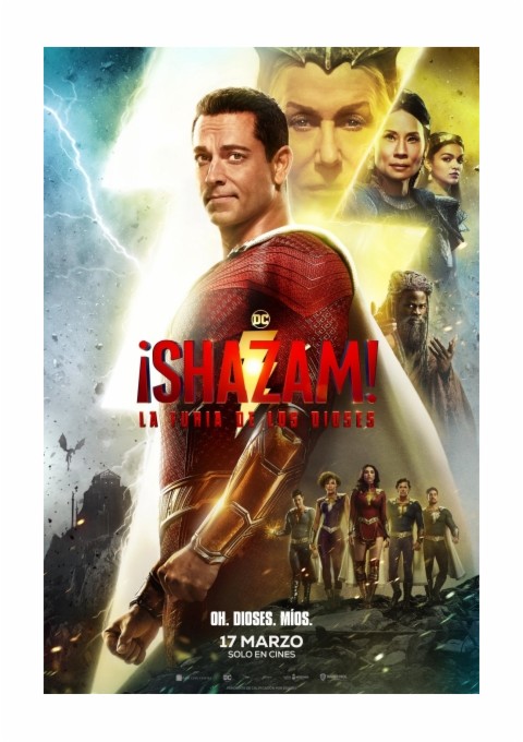 CULTURA| Cine: "¡Shazam! La furia de los dioses" - 1, 2 y 3 de abril