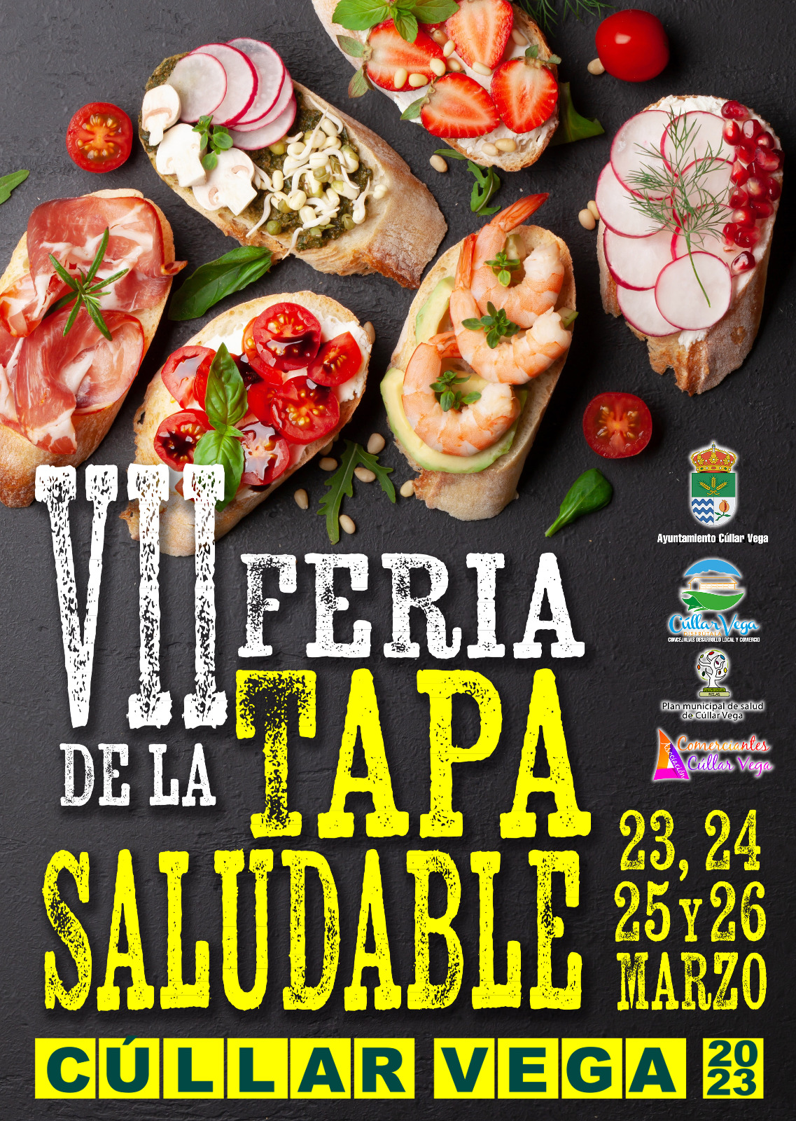 Cúllar Vega celebra este fin de semana su VII Feria de la Tapa Saludable