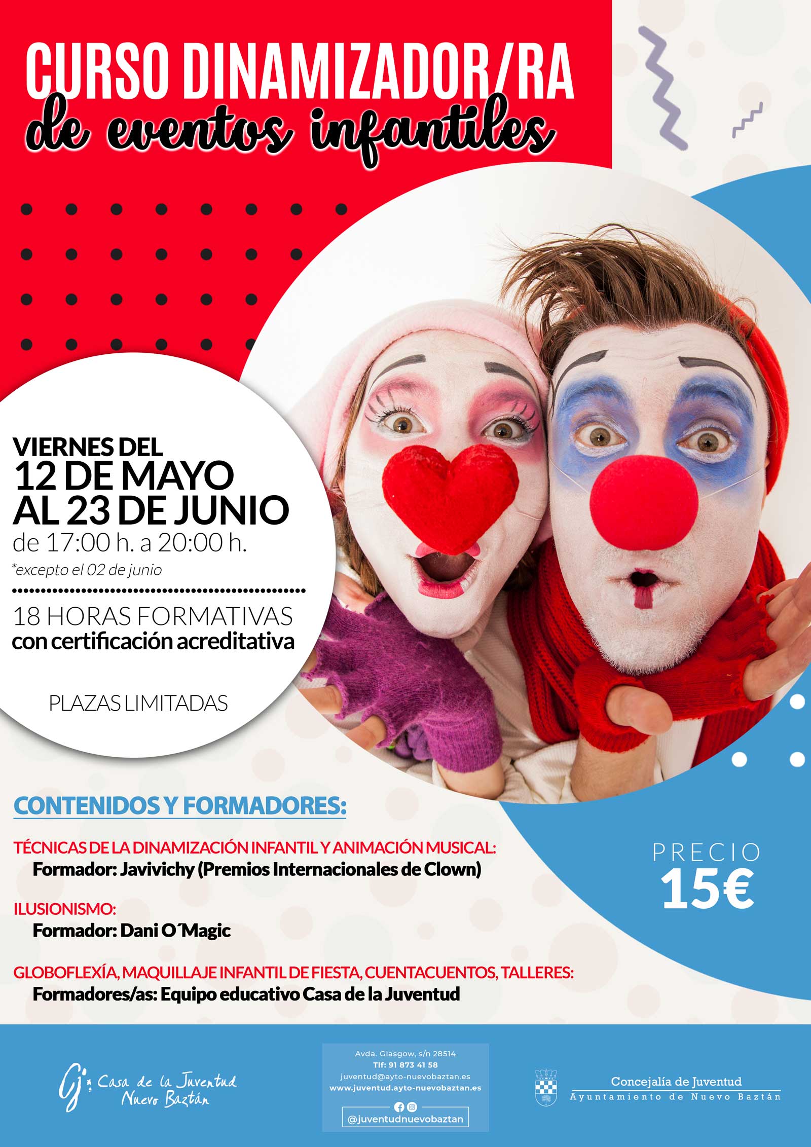 Curso Dinamizador/ra de eventos infantiles