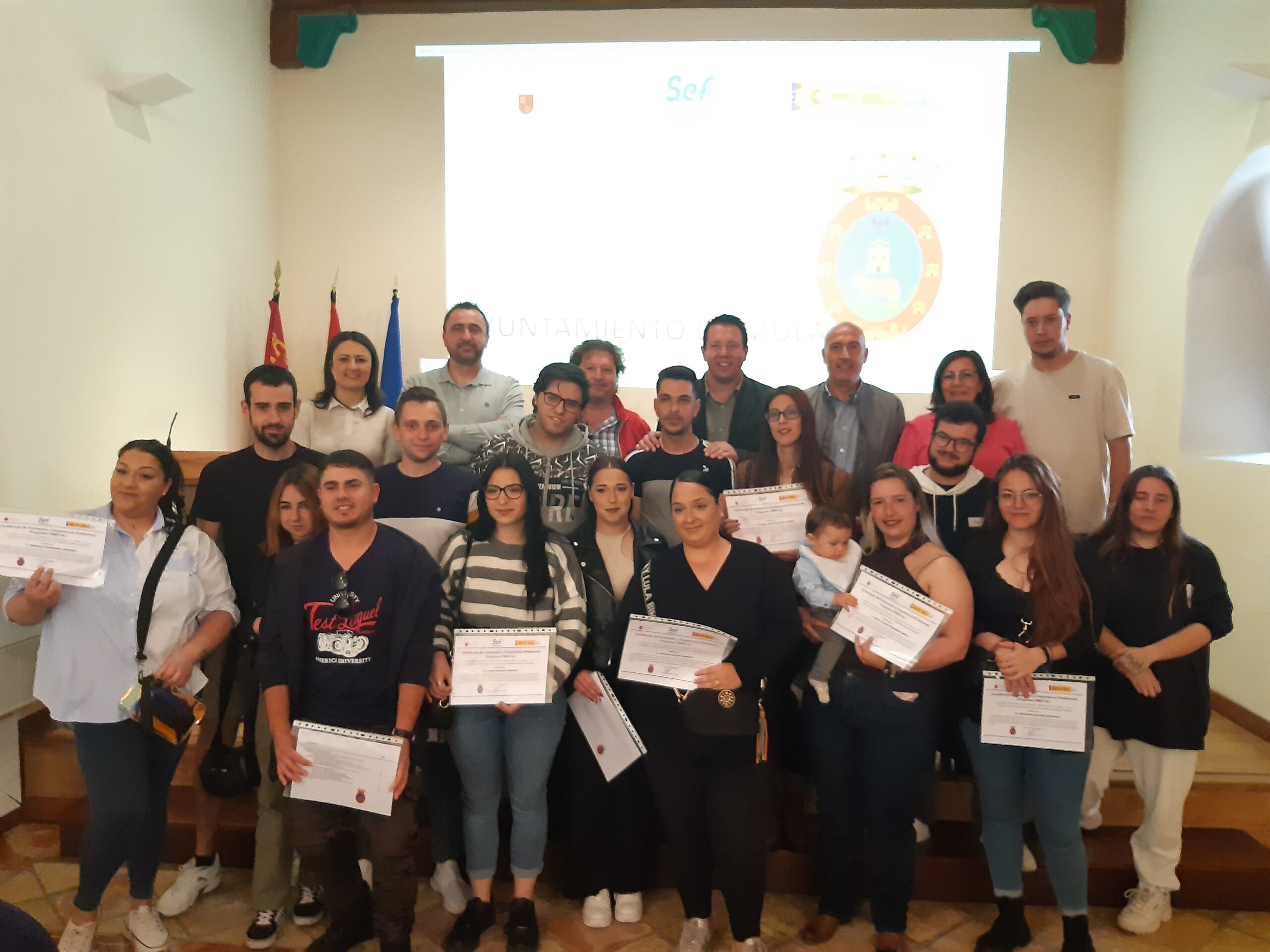 EMPLEO| 18 jóvenes muleños finalizan el Programa Mixto de Empleo y Formación Kairós
