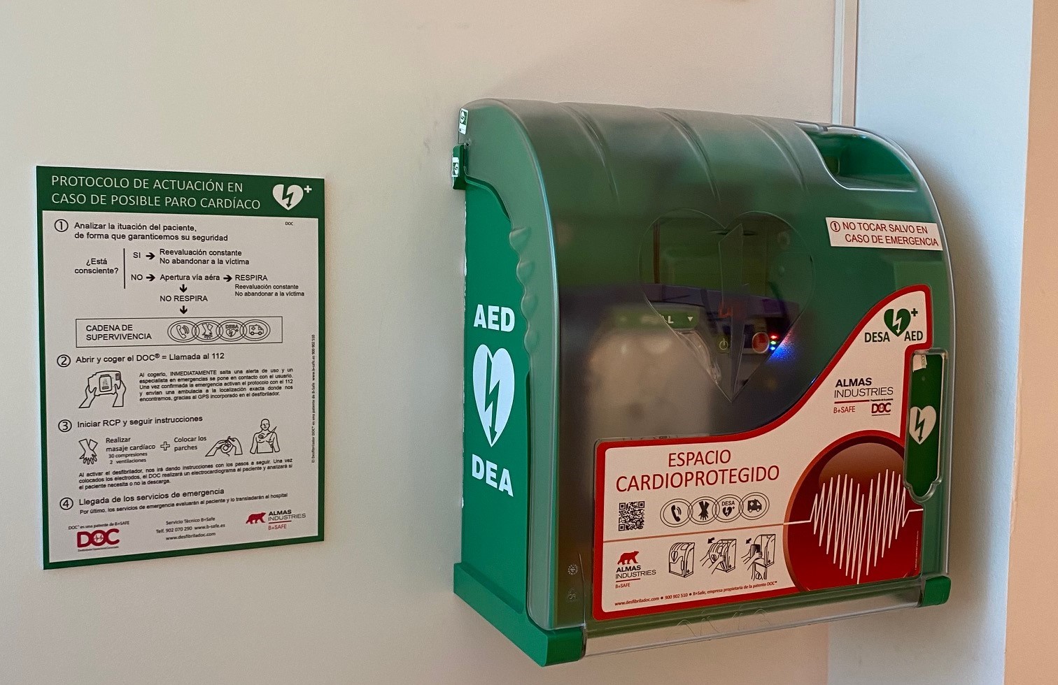 El Ayuntamiento de Getafe instalará 39 desfibriladores en los centros municipales