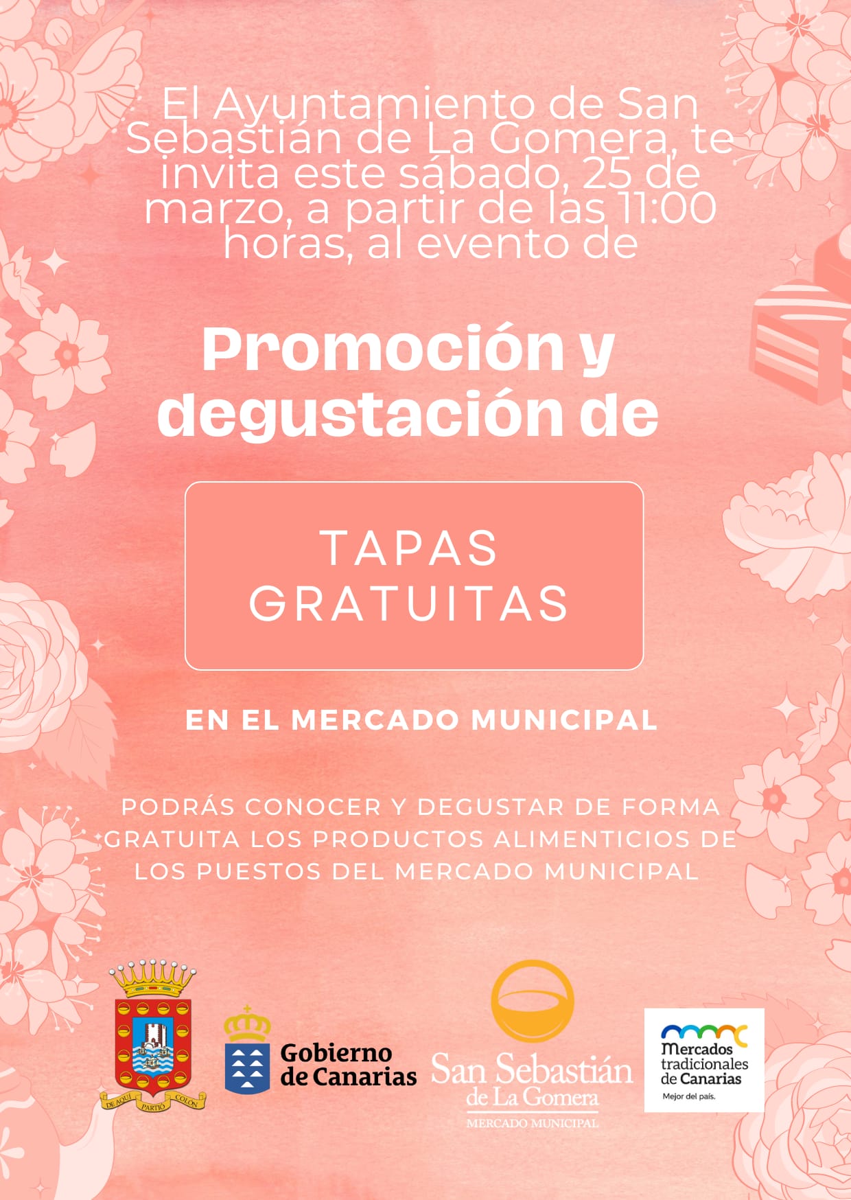 El Mercado Municipal de la capital gomera celebra este sábado la primera degustación gastronómica de sus productos