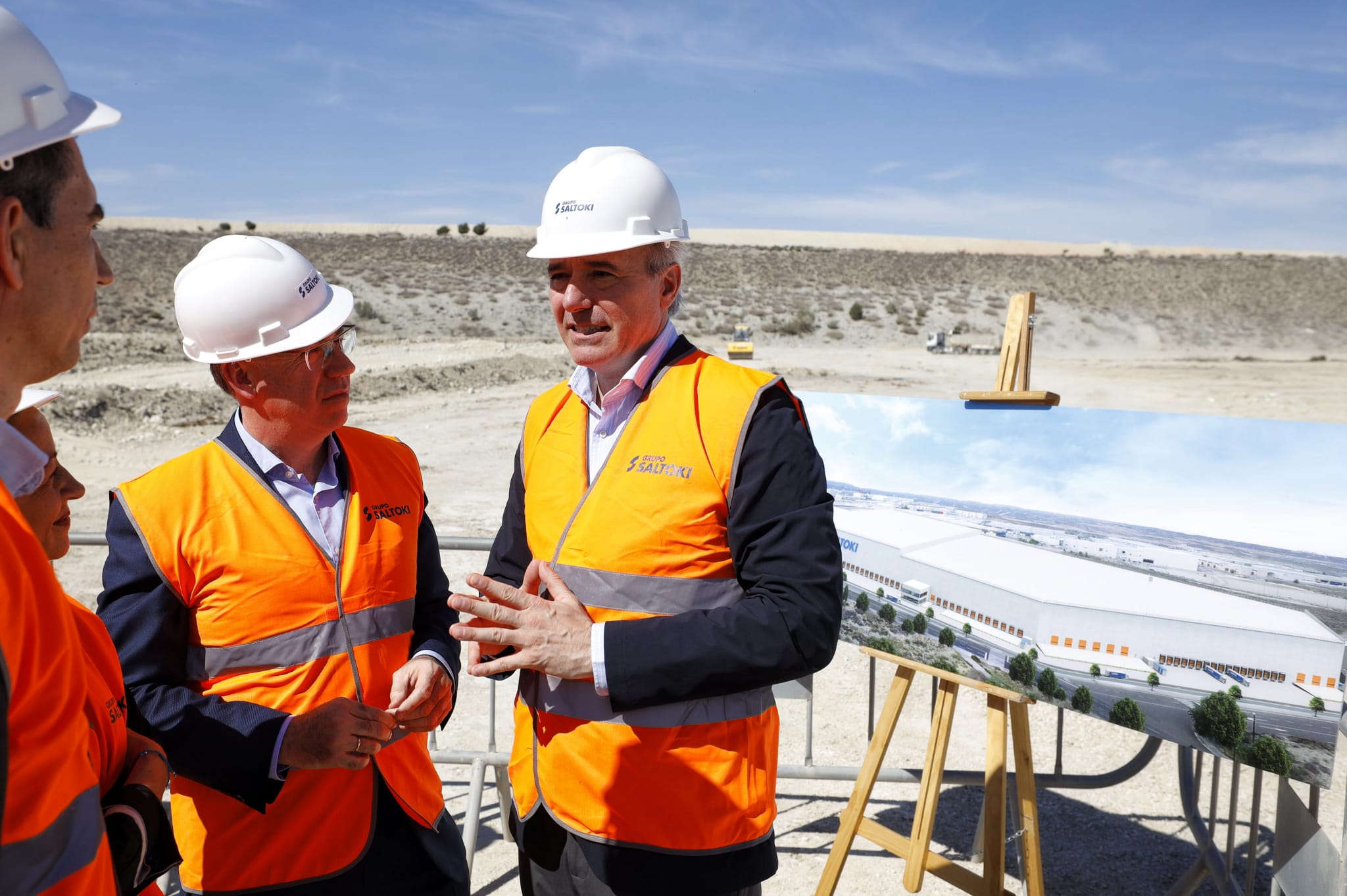 El nuevo centro logístico del Grupo Saltoki en Empresarium supondrá una inversión de 175 millones y se pondrá en marcha durante el primer semestre de 2024. Noticia. Ayuntamiento de Zaragoza