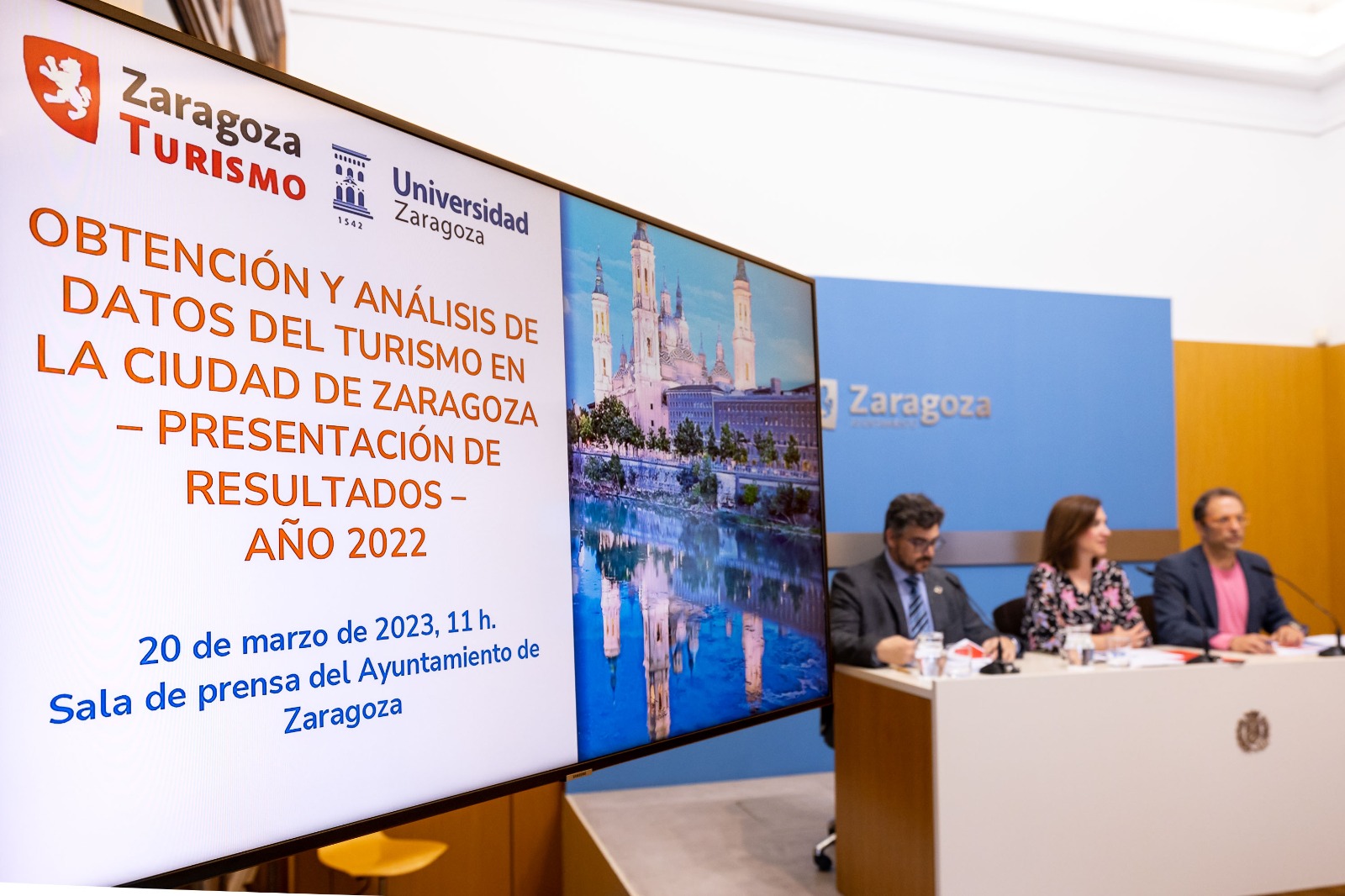 El turismo en 2022 genera un impacto económico de más de 605 millones de euros en Zaragoza. Noticia. Ayuntamiento de Zaragoza