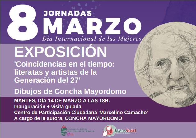 Exposición: 'Coincidencias en el tiempo. Literatas y artistas de la generación del 27'