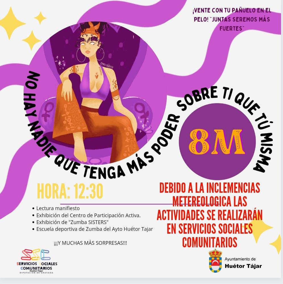 Huétor Tájar celebrará el 8M con exhibiciones deportivas