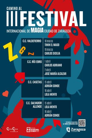 III Camino Festival Internacional de Magia Ciudad de Zaragoza. Agenda Zaragoza. Ayuntamiento de Zaragoza