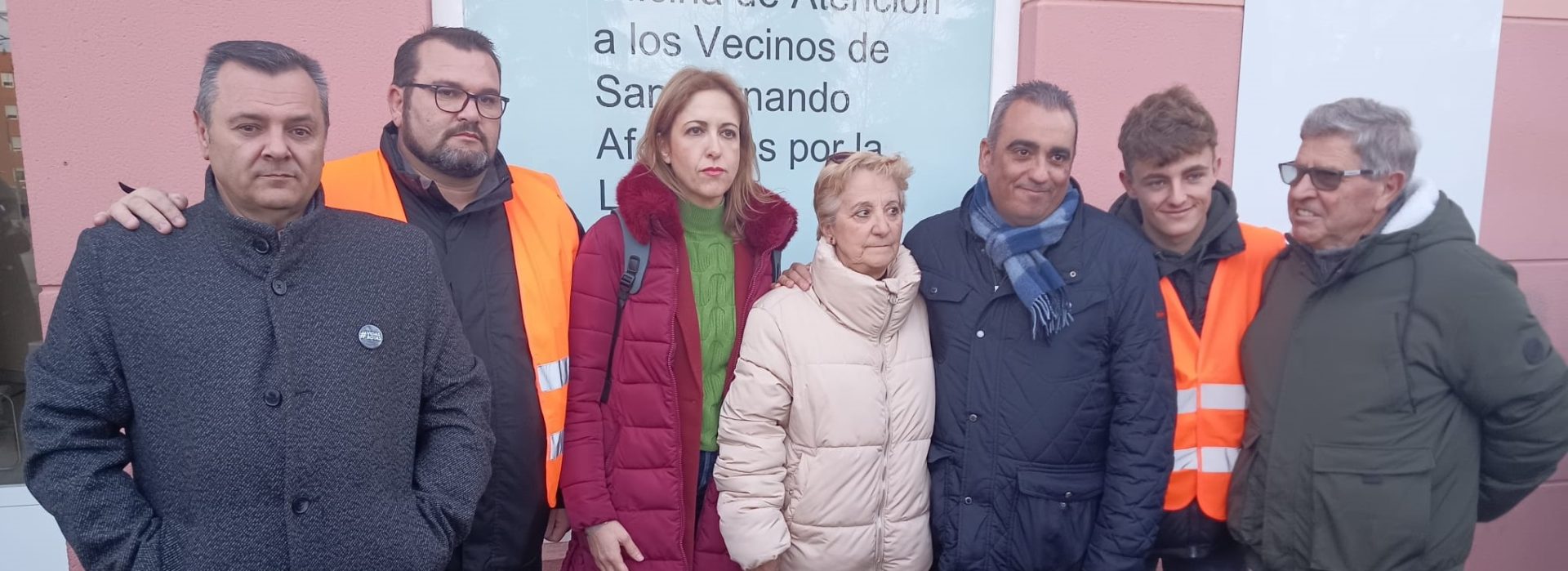 La eurodiputada, Cristina Maestre, visita zonas afectadas por Metro