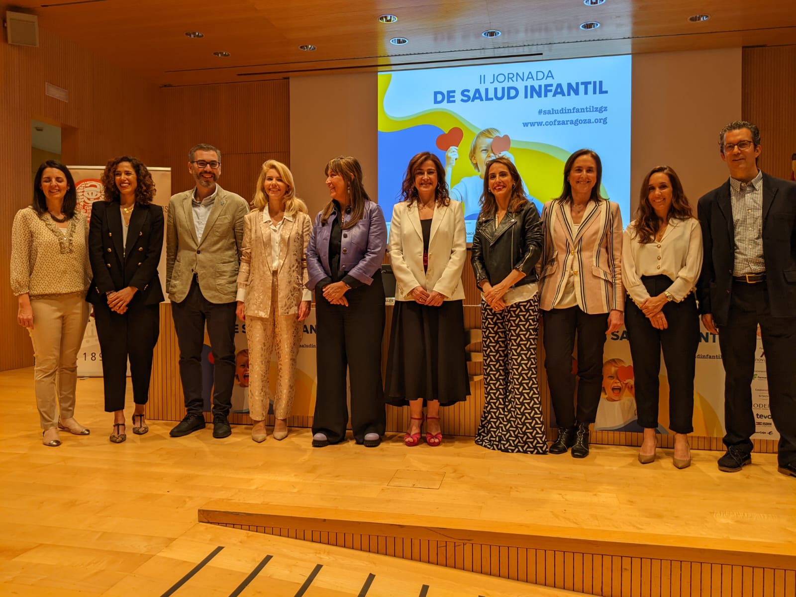 María Navarro participa en la inauguración de las II Jornadas de Salud Infantil. Noticia. Ayuntamiento de Zaragoza
