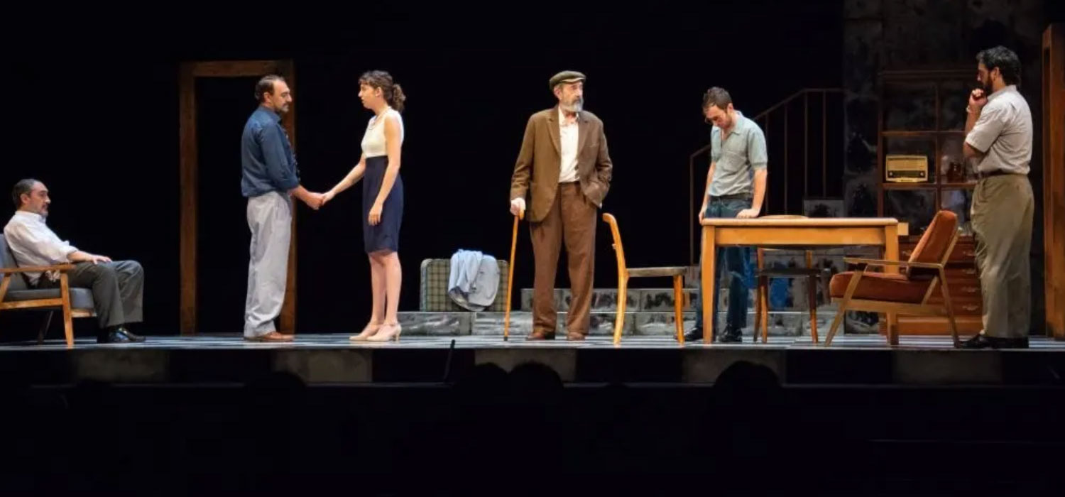 Miguel Rellán y Fran Perea suben a las tablas del Lorca con 'Retorno al hogar'