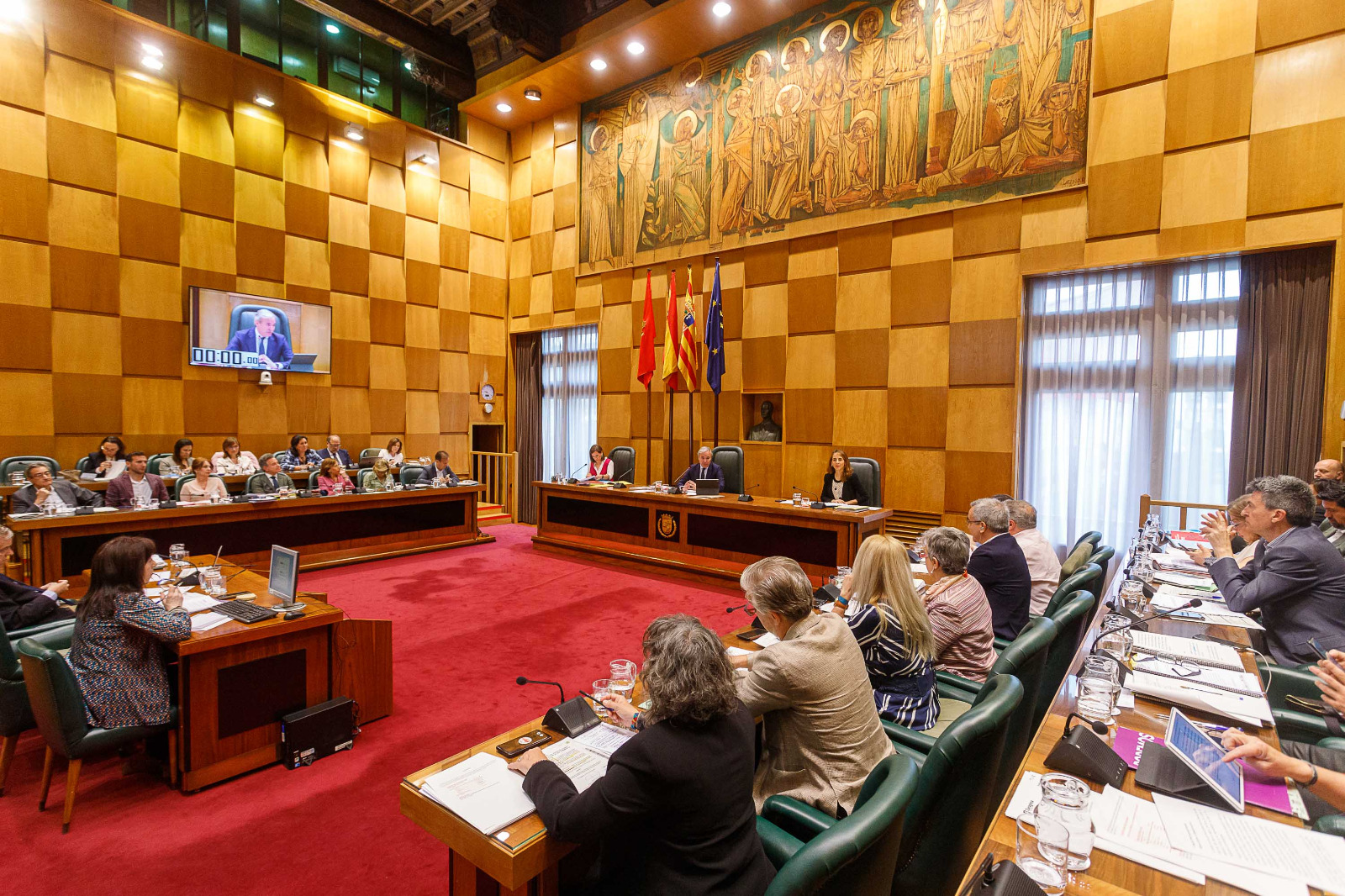 Pleno del Ayuntamiento de Zaragoza celebrado el 31 de marzo de 2023. Noticia. Ayuntamiento de Zaragoza