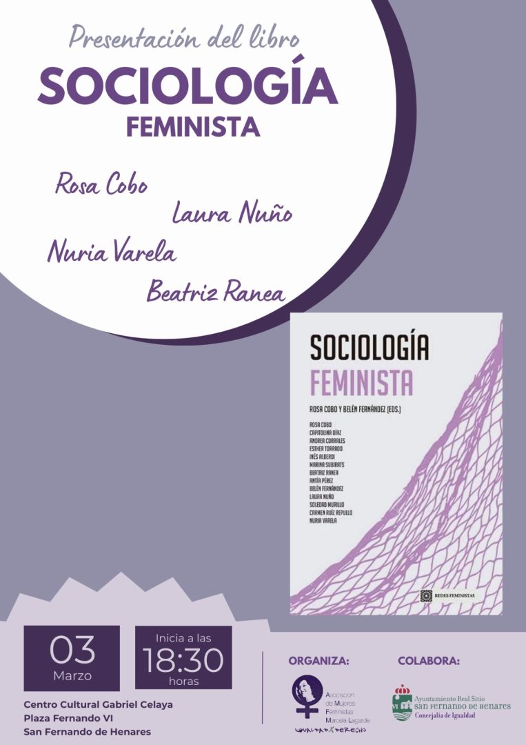 Presentación del libro 'Sociología feminista' a cargo de la Asociación de Mujeres Feministas 'Marcela Lagarde'