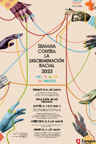Semana contra el Racismo. Agenda Zaragoza. Ayuntamiento de Zaragoza