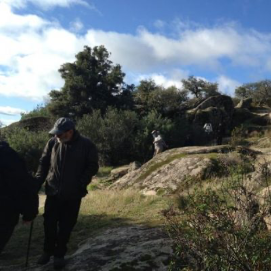 Senda para mayores Torrelodones: Tres en uno