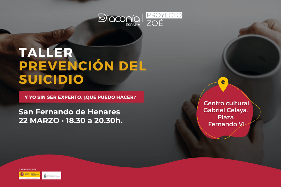 Taller sobre prevención del suicidio: 'Y yo sin ser experto, ¿qué puedo hacer?'