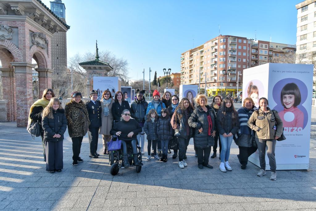 Zaragoza anima a avanzar juntas este 8-M con un programa repleto de mujeres referentes. Noticia. Ayuntamiento de Zaragoza