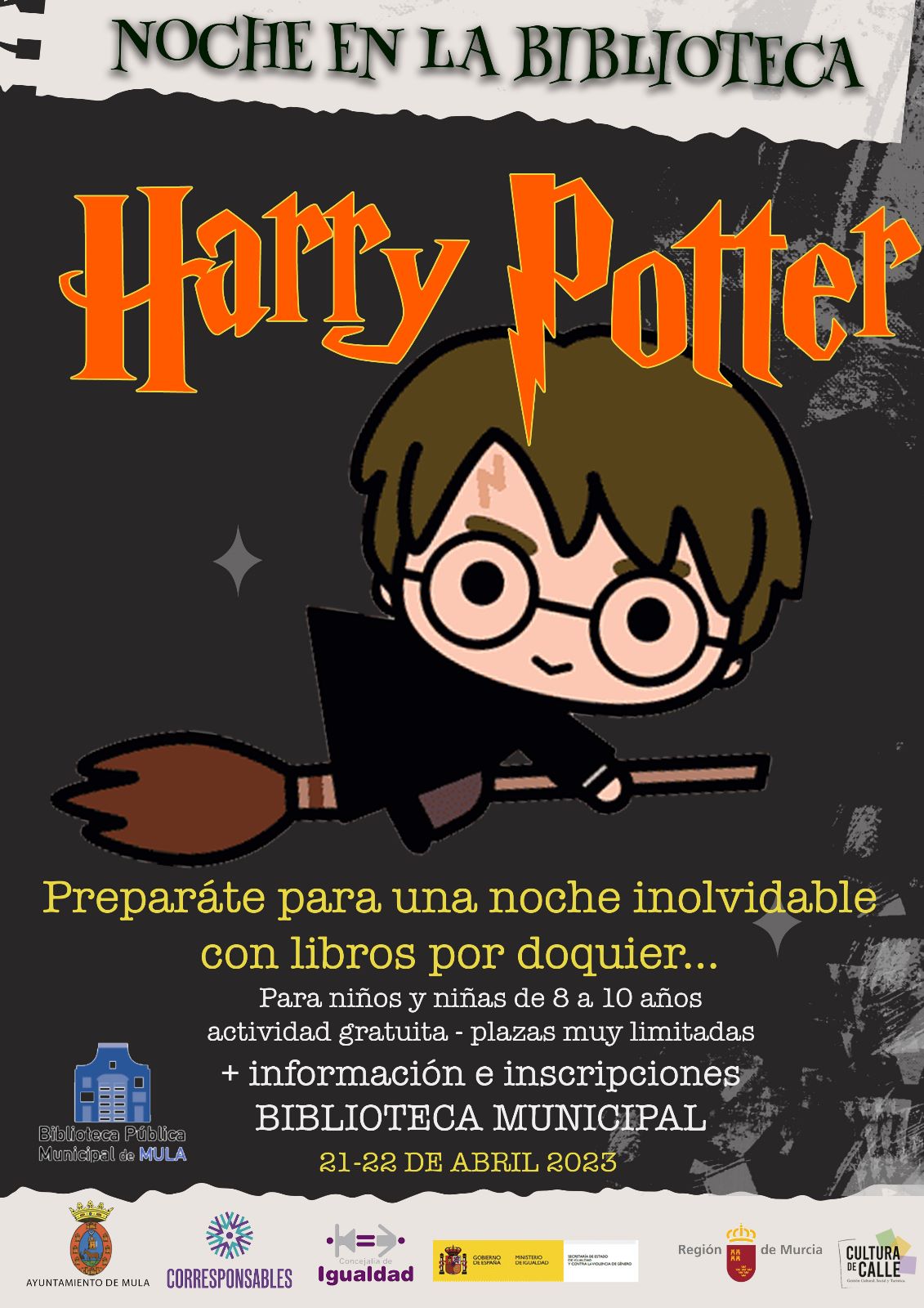 BIBLIOTECA| Noche en la biblioteca, una actividad de ocio educativa para niños y niñas de entre 8 y 10 años
