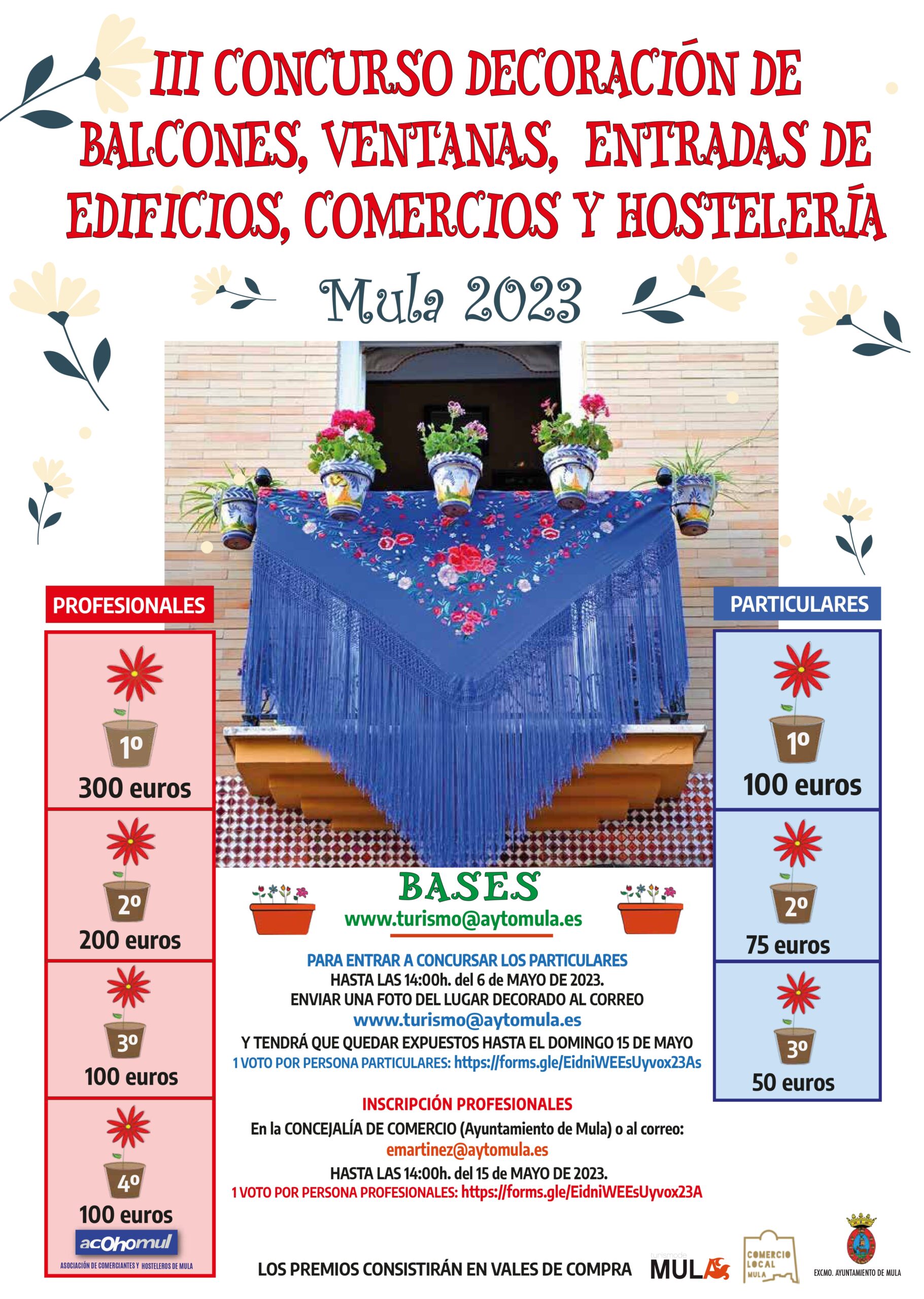 Concursos de decoración con motivo de San Isidro 2023 para particulares y comercios