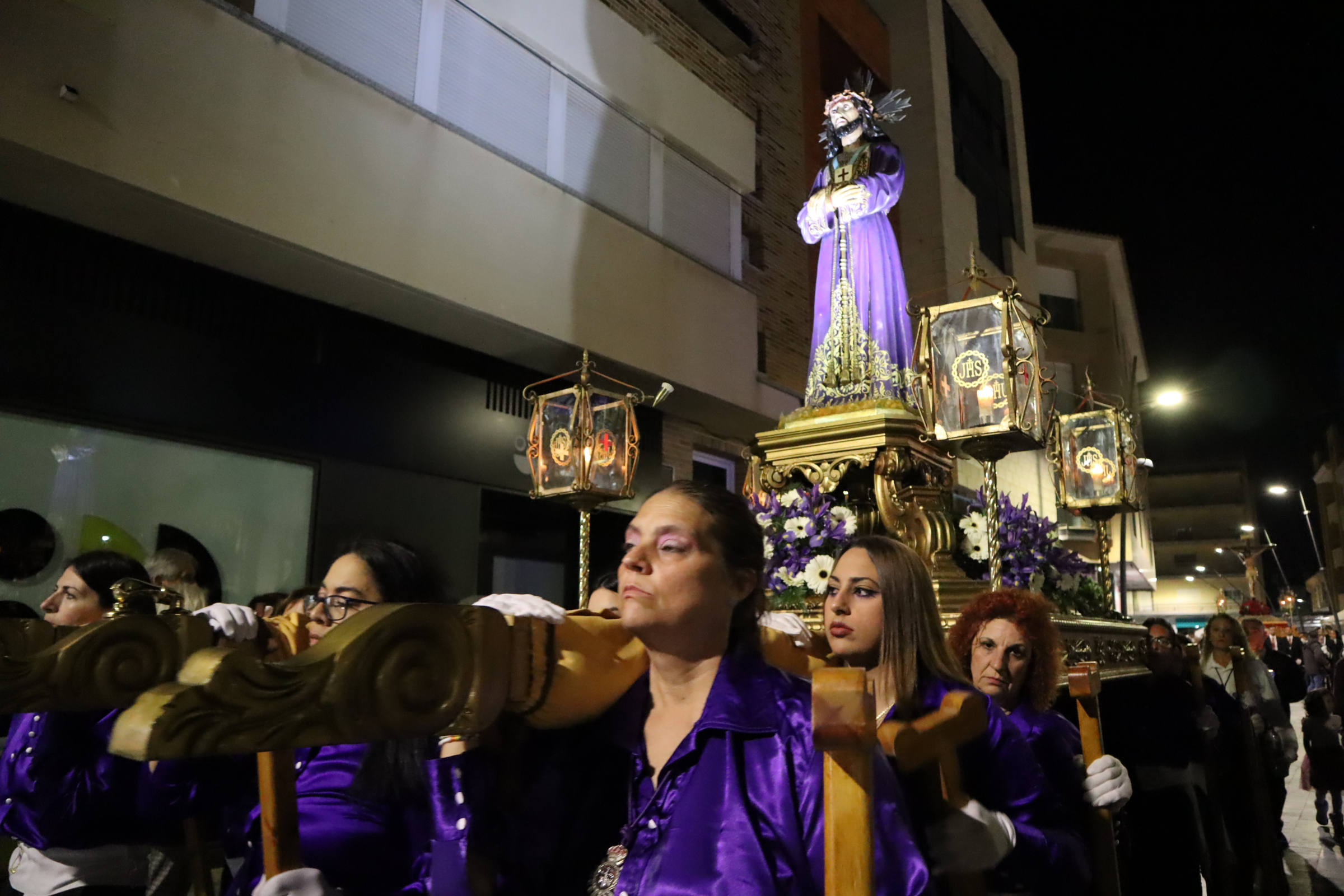 Fervor y sentimiento en las procesiones de Promesas y del Prendimiento de San Pedro del Pinatar