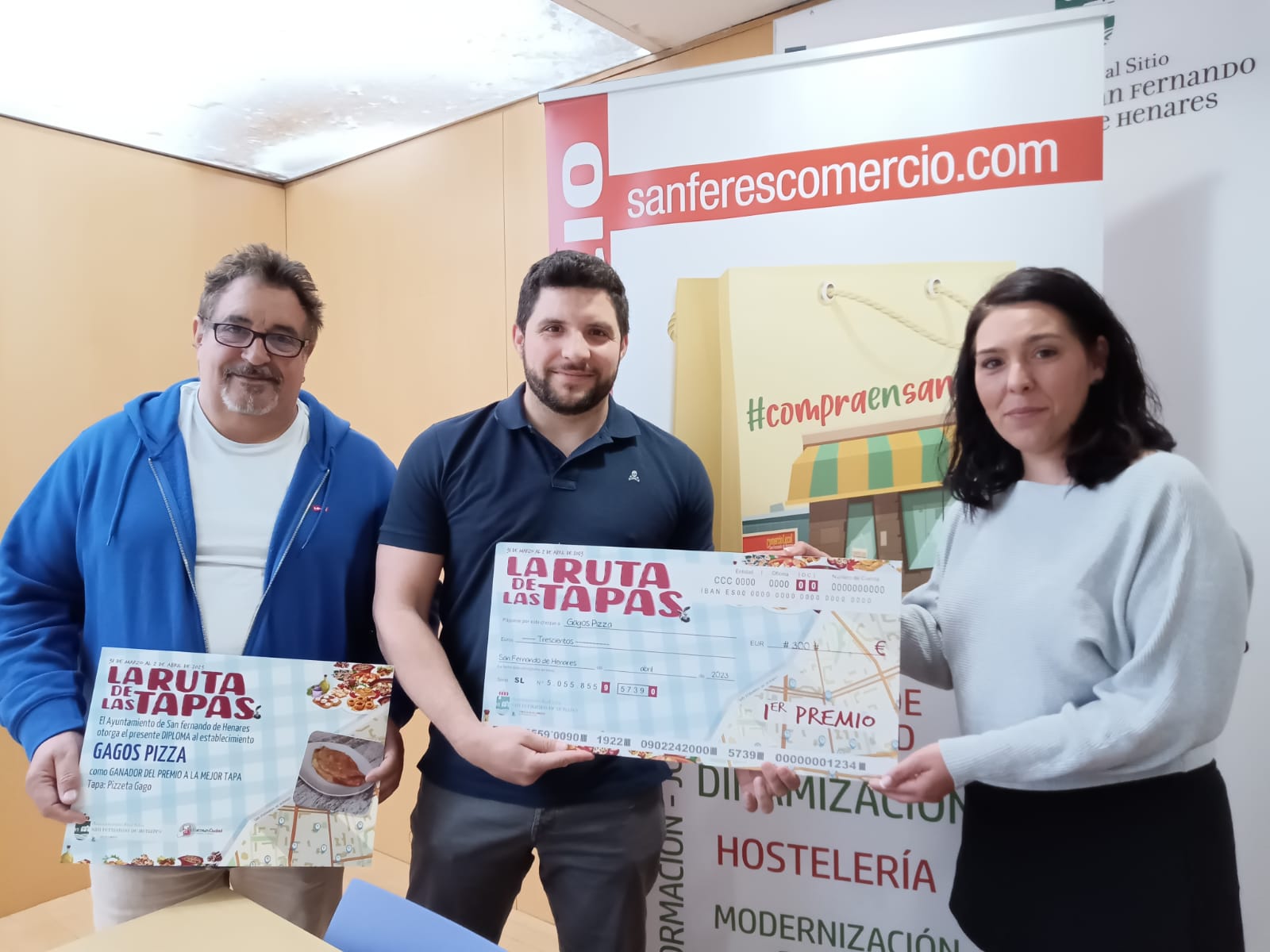 Gagos Pizza se alza como establecimiento ganador de la Ruta de las Tapas 2023